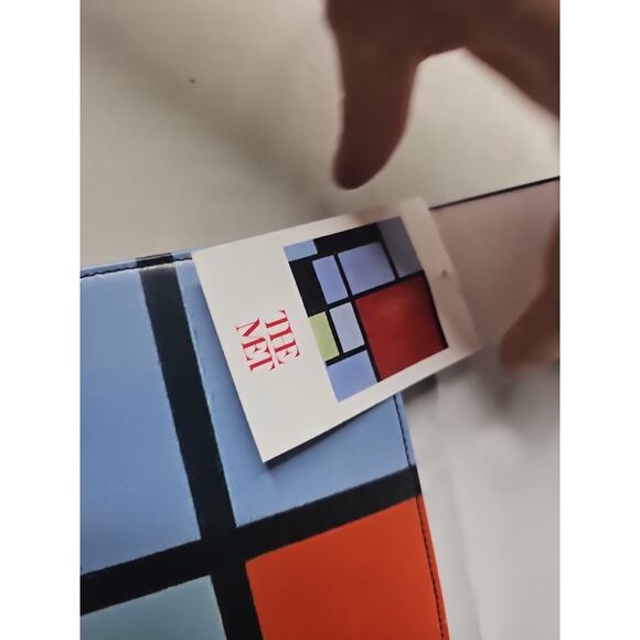The Met Museum Modern Art Mondrian Crossbody Clutch Shoulder Bag - Picture 12 of 16